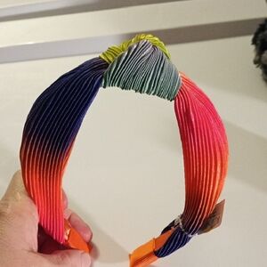 Colorful Pleated Headband